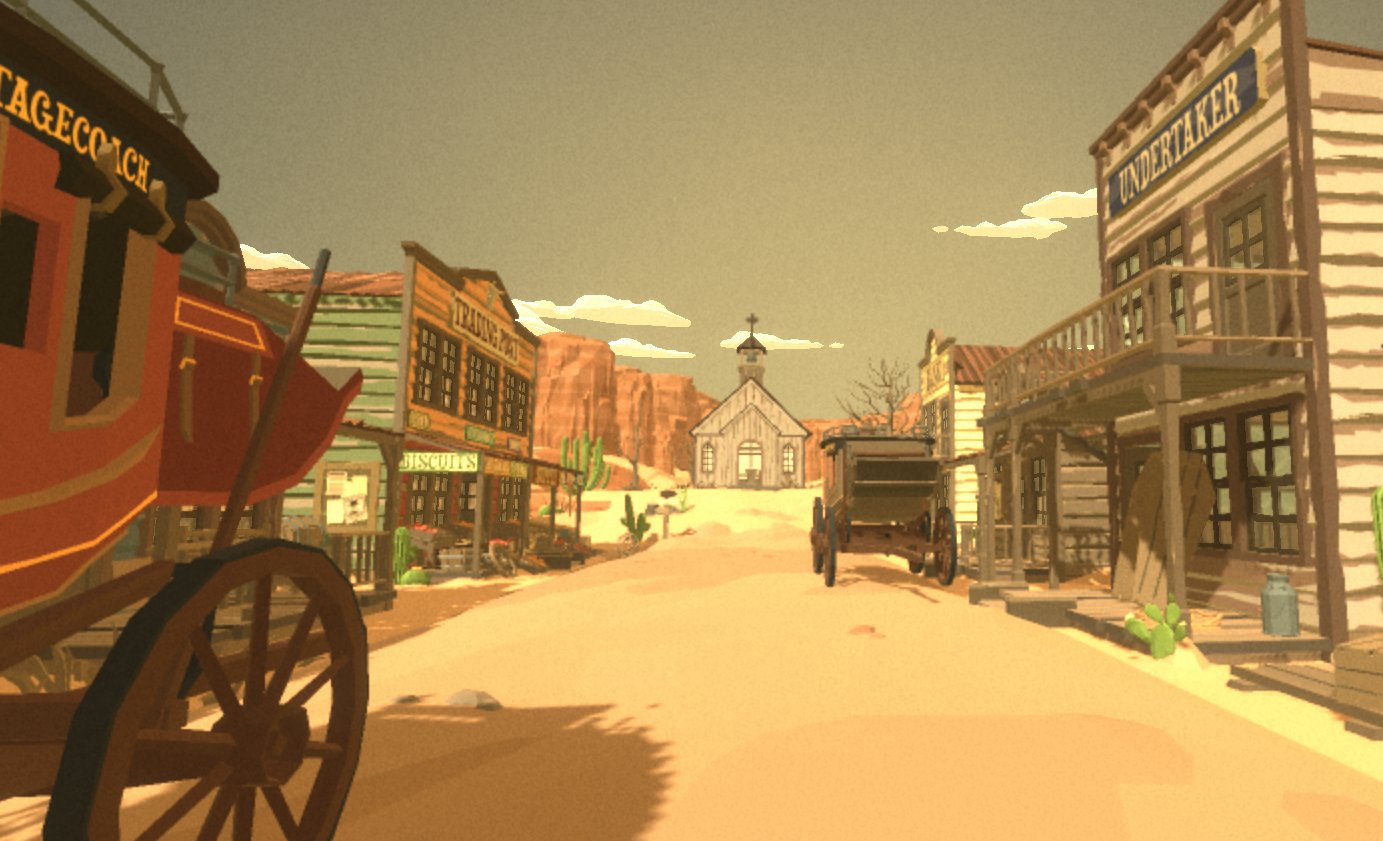 Western town — Six Shot Games